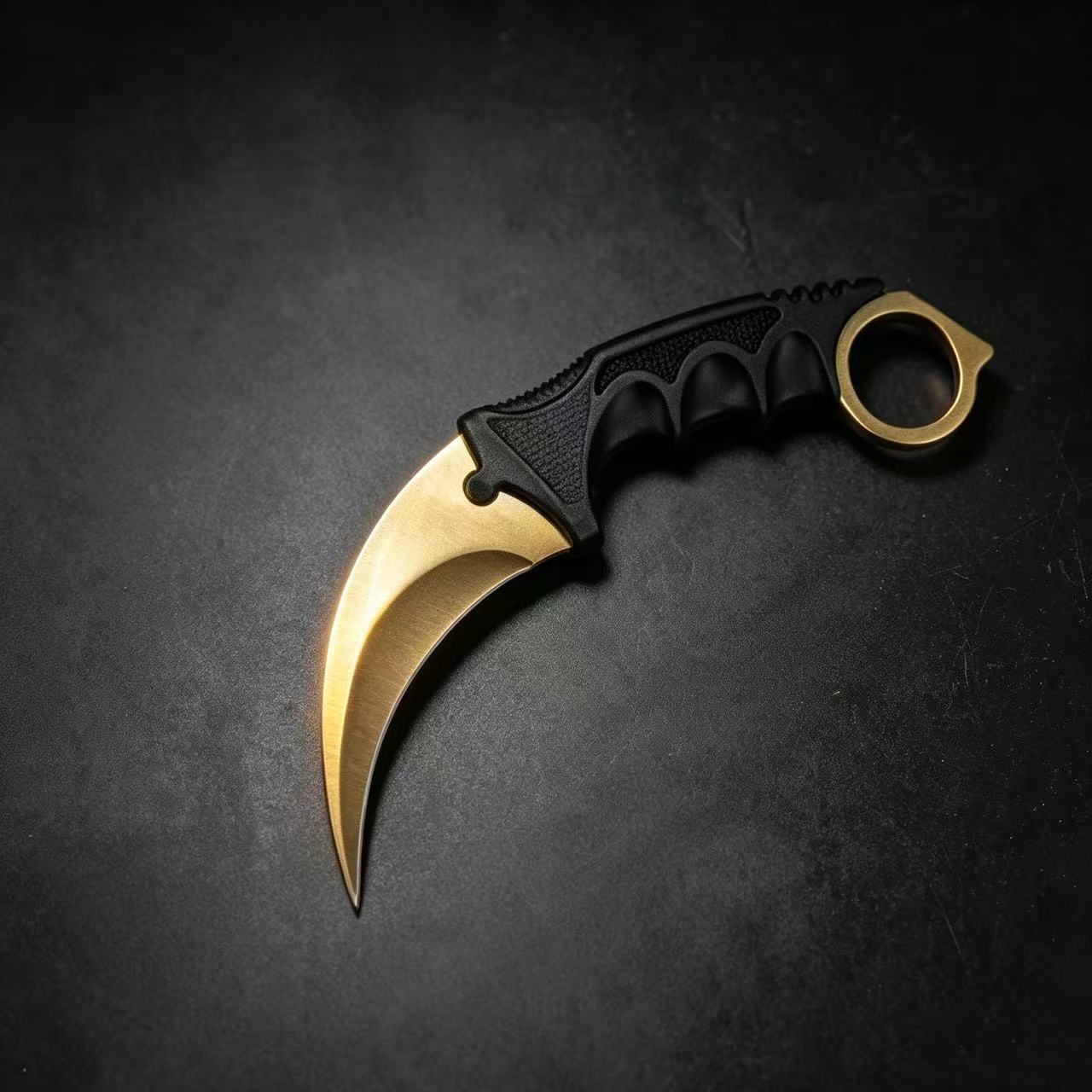 Classic Gold Claw Knife