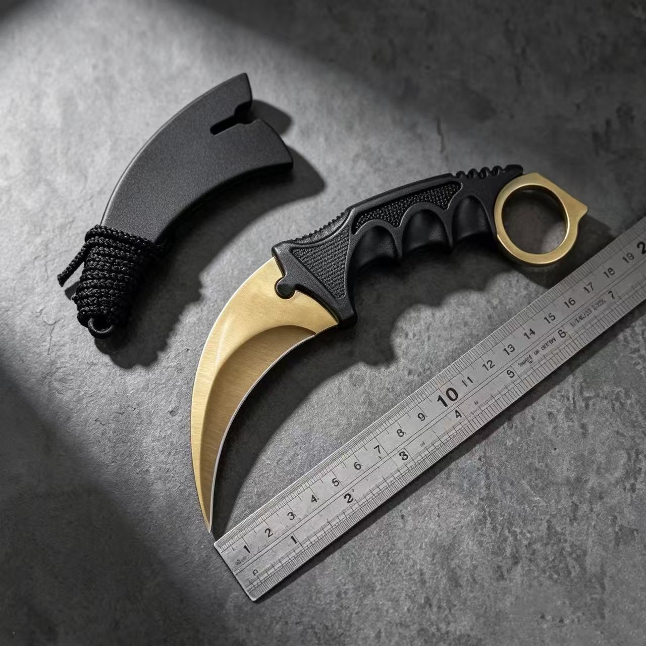 Classic Gold Claw Knife