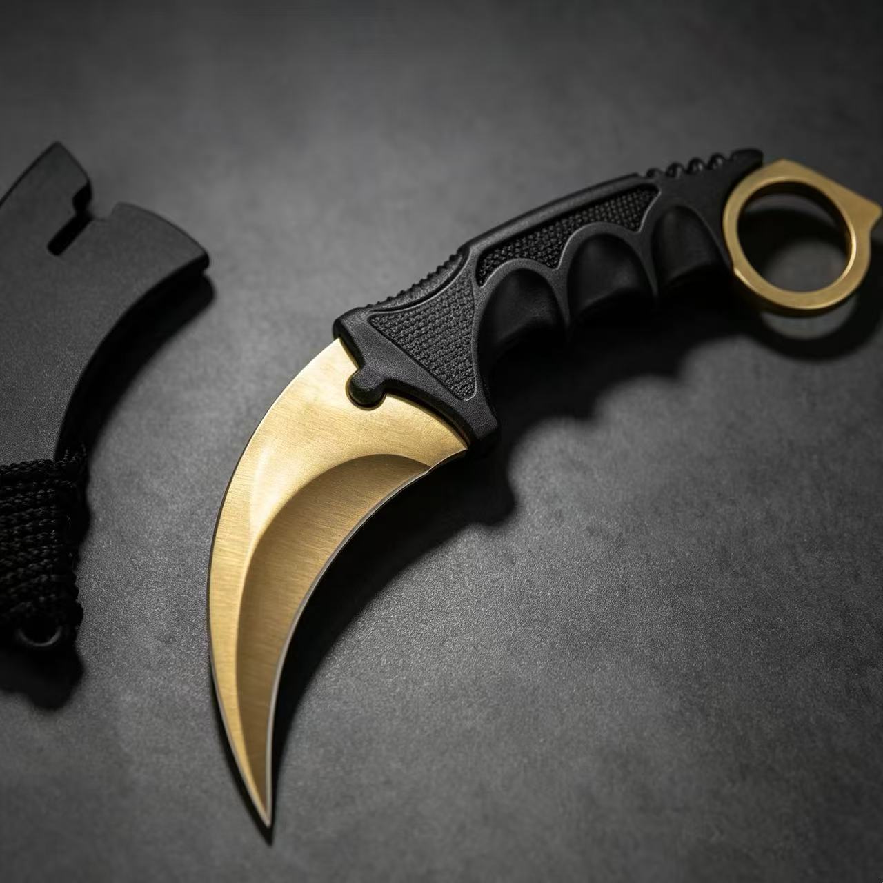 Classic Gold Claw Knife