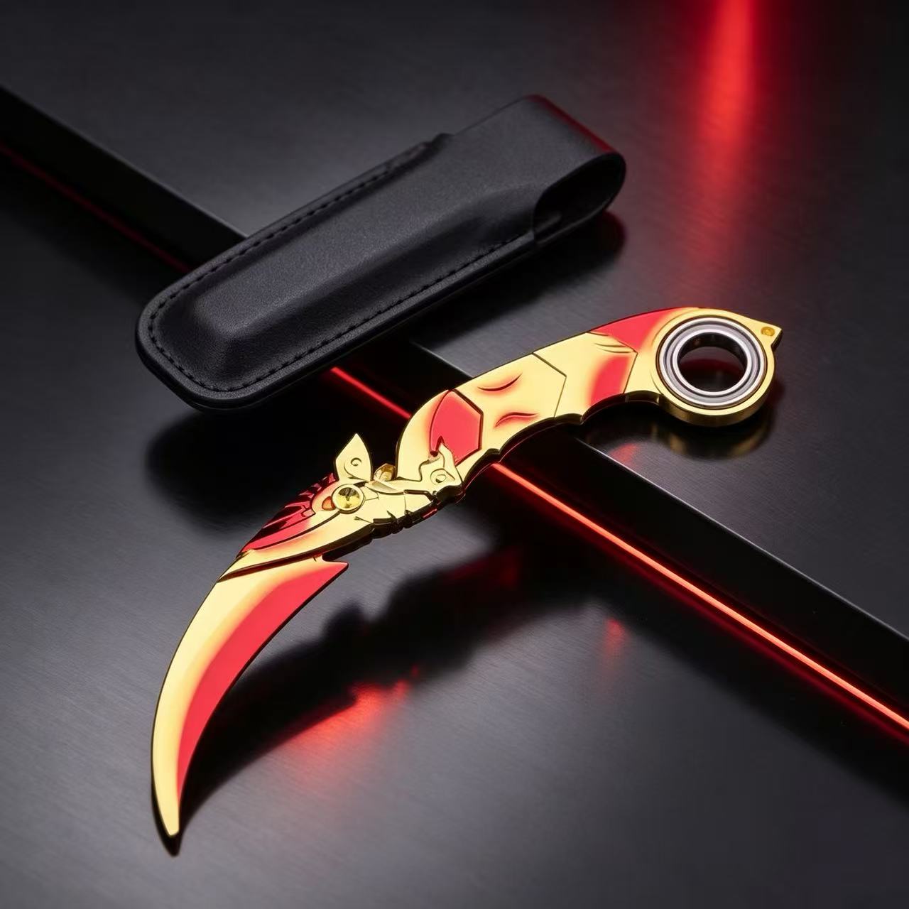 Premium Dragon Engraved Karambit Trainer