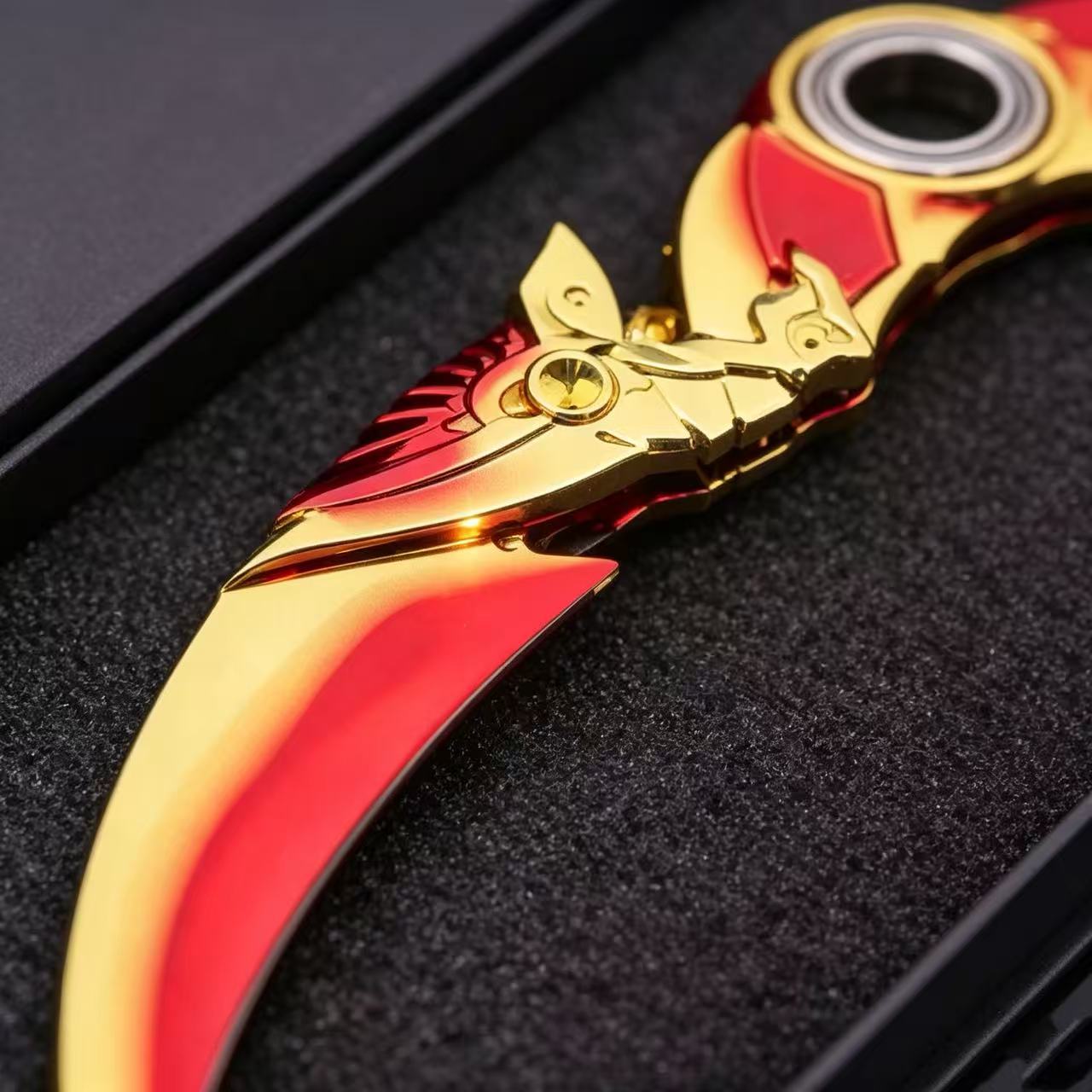 Premium Dragon Engraved Karambit Trainer