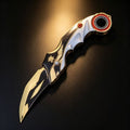 Gold Wing Folding Karambit Trainer Knife